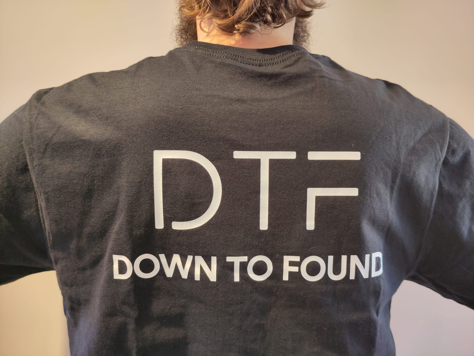 DTF T-Shirt Back